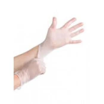 بيس باك قفازات مصنوعة من الفينيل شفاف Medium